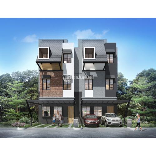 Rumah Mewah Ada Clubhouse Akses Jalan Raya di Cijantung