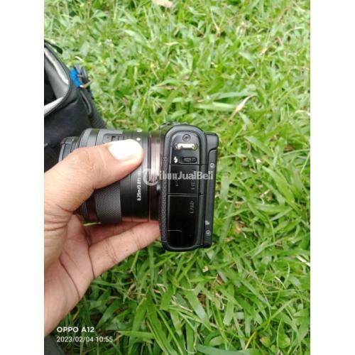 Kamera Mirrorless Canon EOS M100 WIFI Lensa Kit Bekas Mulus Normal Lancar di Bekasi Tribun