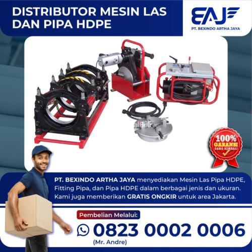 Mesin Las penyambung pipa HDPE SHDS 160/50 Buttfusion welding machine