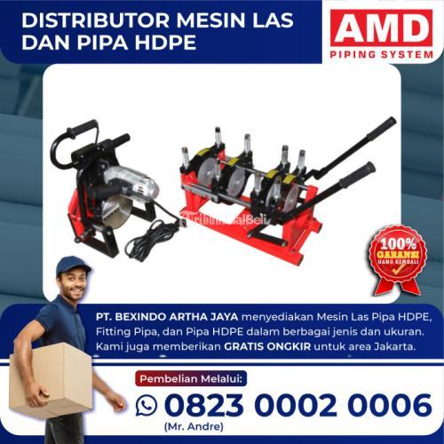 Mesin Las pipa HDPE SHDS 450/200 4 clamp Butt fusion welding machine