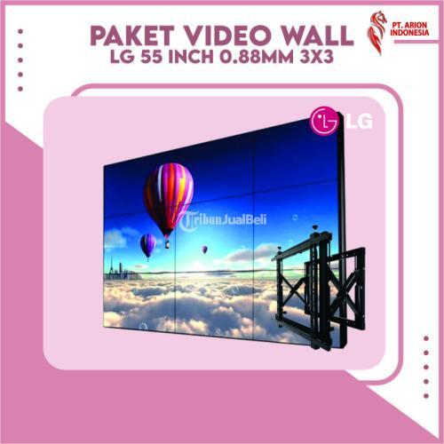 Paket Video Wall LG 55INCH 3X3 BEZEL 088MM TKDN EKatalog Malang Kota