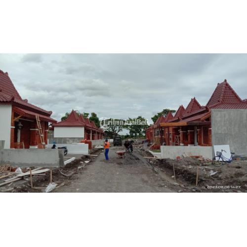 RUMAH MURAH DESAIN JOGLO MODERN DI UTARA PRAMBANAN