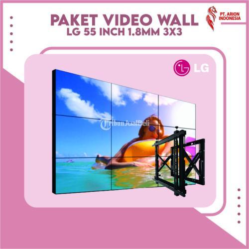Paket Video Wall LG 55INCH 3X3 BEZEL 18MM TKDN EKatalog  Malang Kota