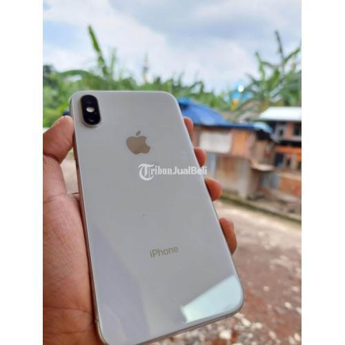HP iPhone XS 64GB White Second Mulus Fullset No Minus Baterai Awet - Sidoarjo