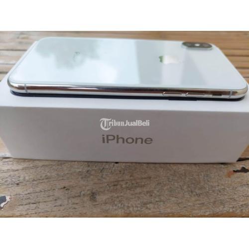 HP iPhone XS 64GB White Second Mulus Fullset No Minus Baterai Awet - Sidoarjo