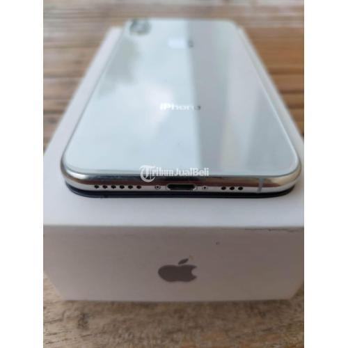 HP iPhone XS 64GB White Second Mulus Fullset No Minus Baterai Awet - Sidoarjo