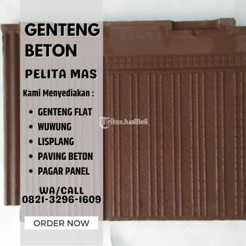 Pabrik Genteng Beton Minimalis ‐ Candipuro
