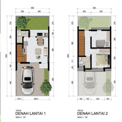 Dijual Rumah di Perumahan Elit Tengah Kota Tmur DP Ringan - Kediri