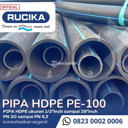 Pipa Hdpe Murah 5 inch Pn 10 Batangan 6 meter