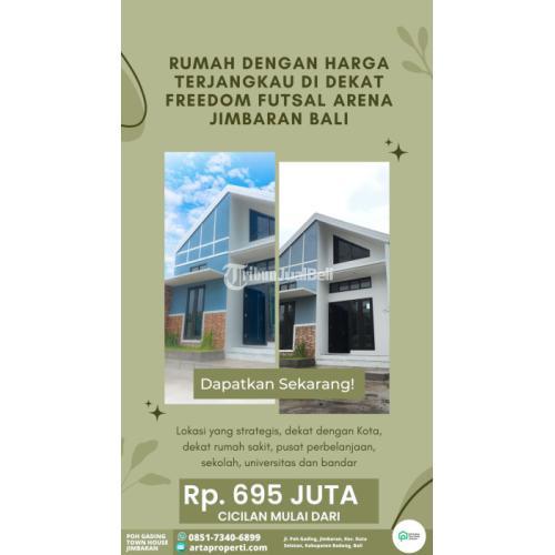 Dijual Rumah Dengan Harga Terjangkau di Dekat Freedom Futsal Arena Jimbaran Bali - Badung