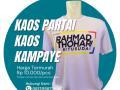 Jasa Buat Baju Kaos online Murah bisa kirim - Samarinda