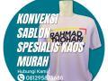 Jasa Produksi Kaos Sablon Murah - Makassar