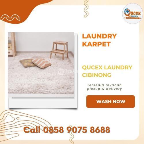 Berapa biaya cuci karpet? - Qucex Laundry