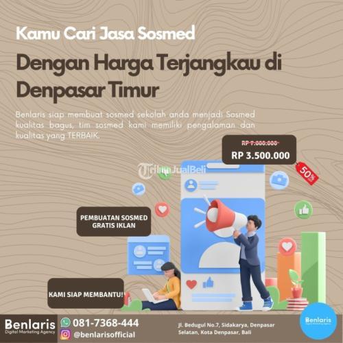Jasa Sosmed Sekolah dengan Harga Terjangkau di Denpasar Timur