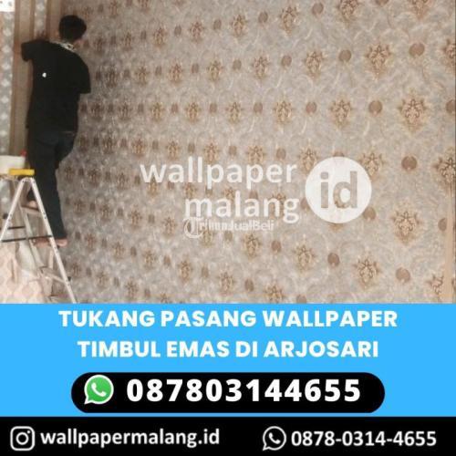 TUKANG PASANG WALLPAPER TIMBUL EMAS DI ARJOSARI