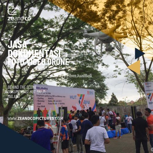 Jasa Dokumentasi Foto Video Drone Acara Tim Building Turen - Malang