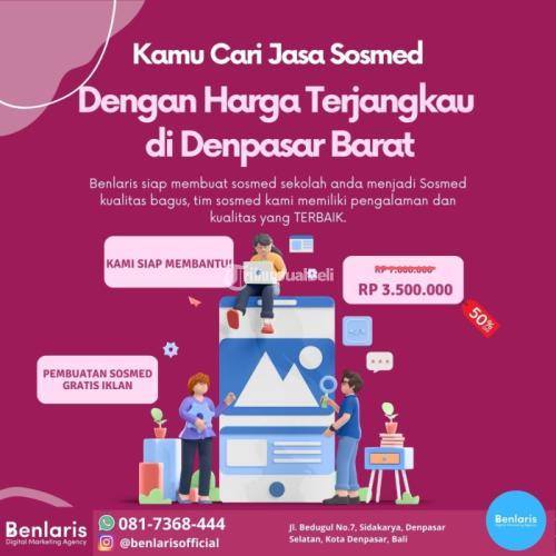 Jasa Sosmed Sekolah dengan Harga Terjangkau di Denpasar Barat