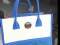 Tas Mika Pandan Warna Putih Biru Kancing Batok Tas Hampers - Jakarta Timur