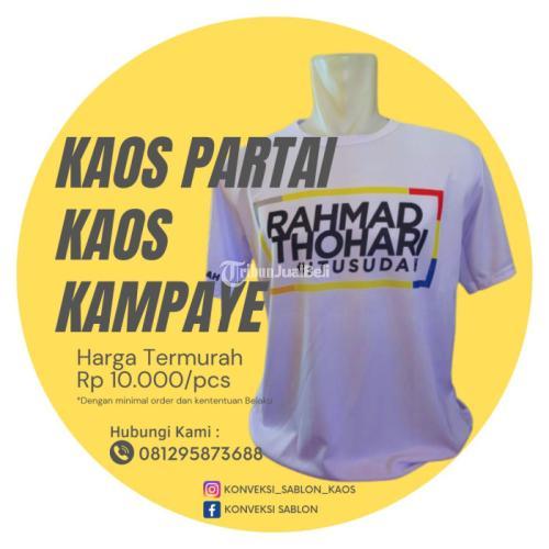 Konveksi Kaos Partai Kaos Promosi - Temanggung