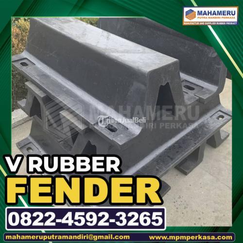Rubber Fender Tipe V 300H 2000L - Karet Fender Dermaga Tipe V Kapasitas 400H 1500L di Surabaya