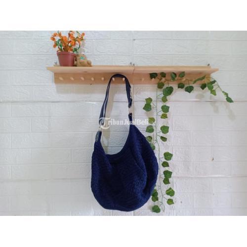 Kerajinan Tas Rajut Wanita Preloved Ukuran Besar Muat Banyak - Bantul
