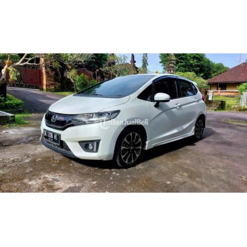 Mobil Honda Jazz RS AT 2017 Warna Putih Bekas Harga Nego Low KM - Badung