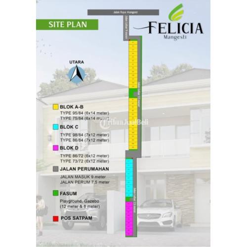 Dijual Cluster Eksklusive Termurah Jalan Raya Mangesti Gentan Pajang - Solo