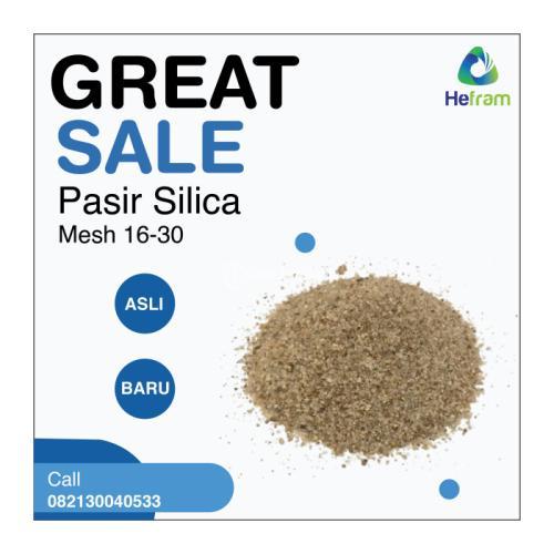 Tersedia Pasir Silika mesh 20-30 ady water hubungi : 082130040533