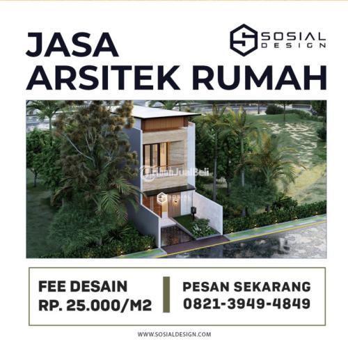 Jasa Desain Rumah Batu Alam Nganjuk