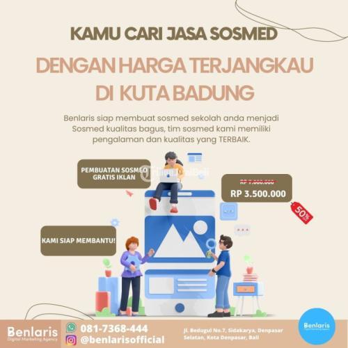 Jasa Sosmed Sekolah dengan Harga Terjangkau di Kuta Badung