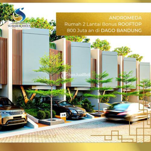Rumah Termurah di Daerah Dago Bandung Minimalis Berrooftop 800 jutaan