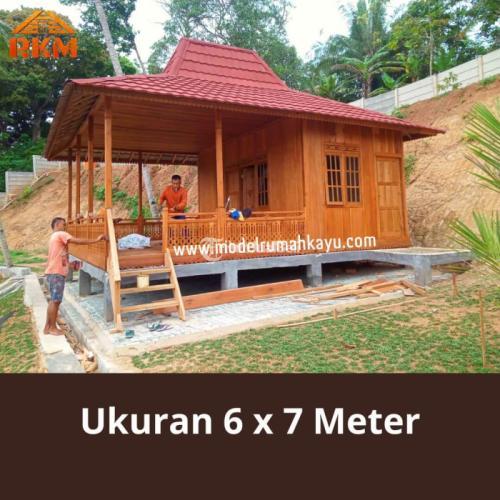 Dijual Rumah Limasan 6x7 Meter - Ogan Ilir Sumatera Selatan