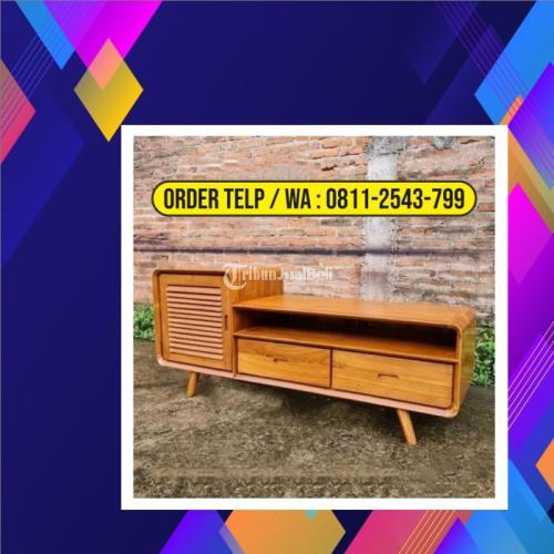 Bufet Tv Jati Kualitas Terbaik - Karawang