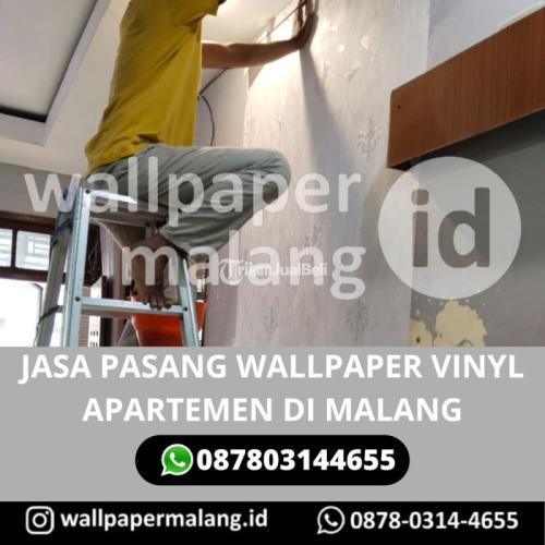 JASA PASANG WALLPAPER VINYL APARTEMEN DI MALANG