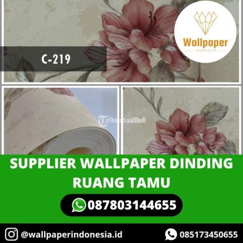 SUPPLIER WALLPAPER DINDING RUANG TAMU
