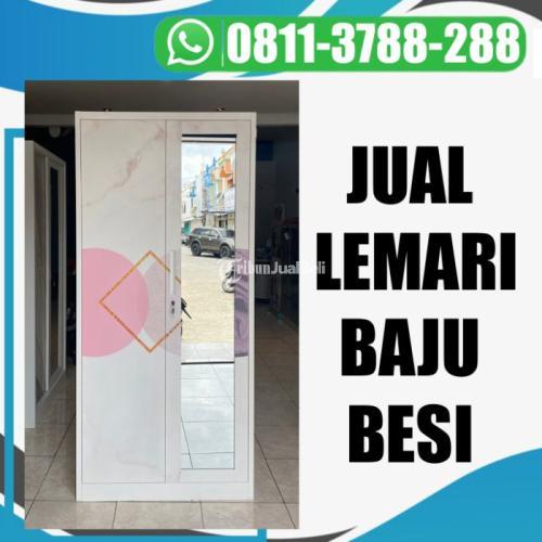 WA 0811-3788-288, Distributor Lemari Pakaian Kaca Rangka Besi di Malang