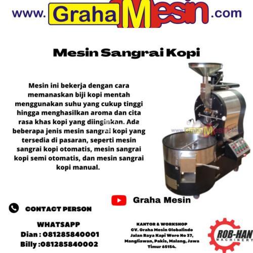 Mesin Sangrai Kopi, Roasting Coffee Machine - Malang