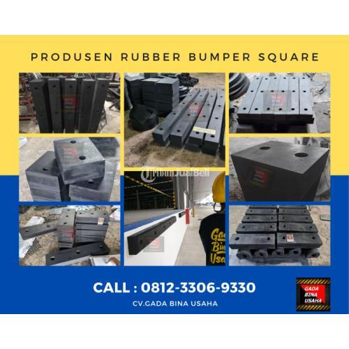 Rubber Bumper Gudang Type Square 200 mm x 150 mm x 1000 mm - Jakarta Barat