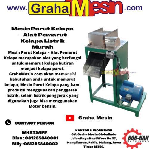 Mesin Parut Kelapa – Alat Pemarut Kelapa Listrik Murah