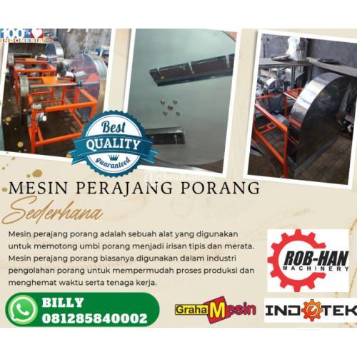 MESIN PERAJANG PORANG SEDERHANA MALANG