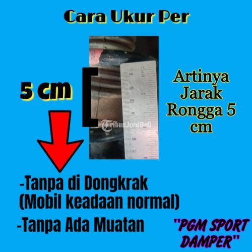 PGM SPORT DAMPER Alat Stabilizer Aktif / Peredam Guncangan Shock Mobil