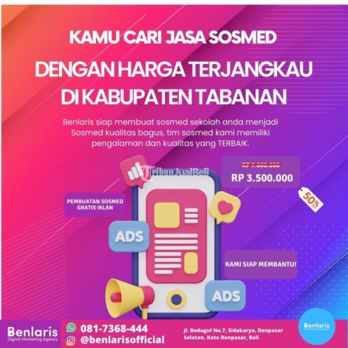 Jasa Sosmed Sekolah dengan Harga Terjangkau di Kabupaten Tabanan