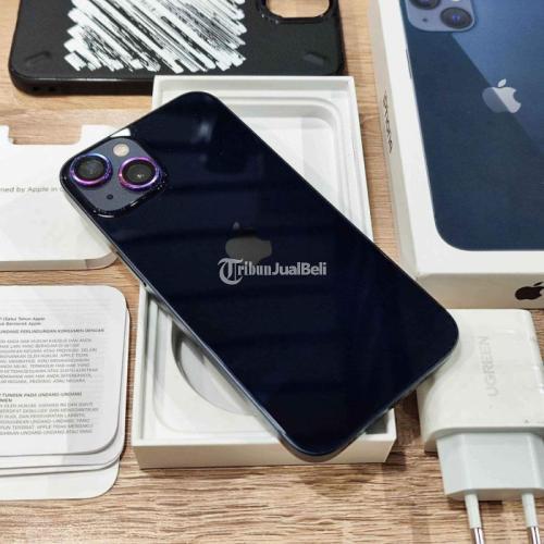 HP Apple IPhone 13 IBox Midnight Black 128GB Bekas Normal Mulus Fullset ...