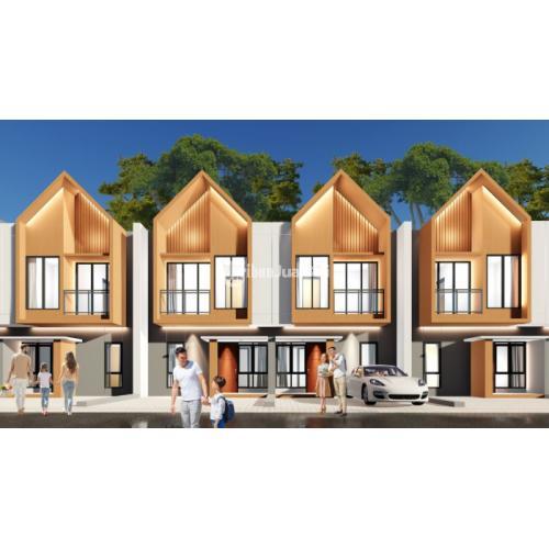 Rumah Minimalis 2 lantai Konsep Jepang berlokasi strategis di Bandung Timur Harga dibawah 500jt