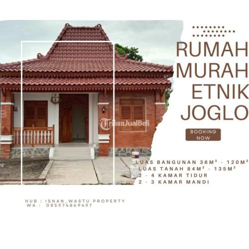 RUMAH UNIK MODEL JOGLO MODERN DI PRAMBANAN