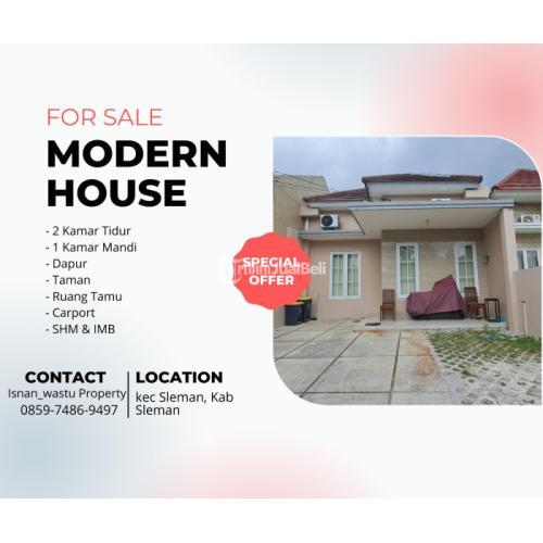 RUMAH BARU TANAH LUAS DEKAT SLEMAN CITY HALL
