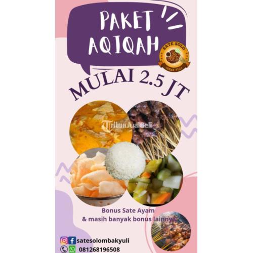 Aqiqah Batam Murah - Sate Solo Mbak Yuli - 081268196508