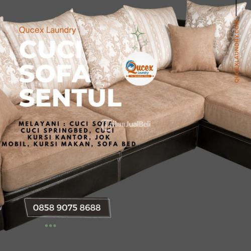 Jasa Cuci Sofa Cuci di Tempat Langsung Kering | HUB 0858-9075-8688