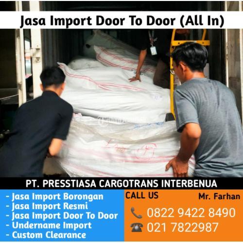 Jasa Import Door To Door Dari Malaysia - Jakarta Selatan
