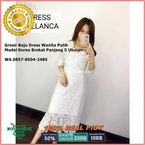 Distributor Baju Dress Wanita Putih di Jakarta Pusat - Tribun JualBeli